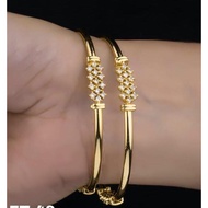 Indian gold plated bangles 2.8 size
