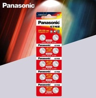 10ชิ้น Panasonic แบตเตอรี่ AG10 LR1130 LR54  1.5V button battery