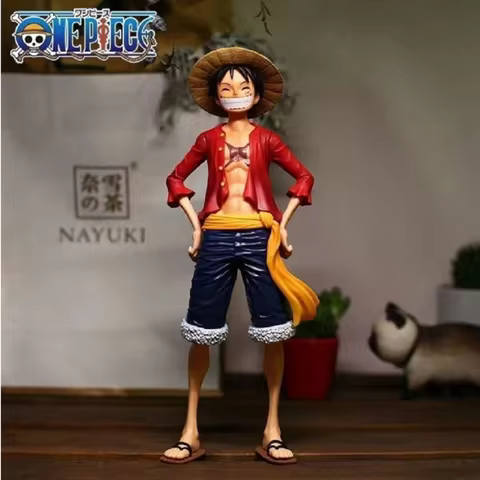 New One Piece Luffy Action Figures Model Toys PVC Luffy Figures One Piece Anime Statue Model Ornamen
