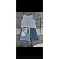 [nafdza.bdg] set skirt jeans odel kekinian size 120,130,140,150