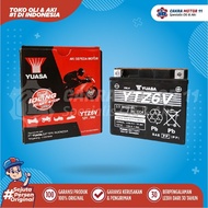 AKI HONDA NEW HONDA SCOOPY ESP  YUASA MOTOR YTZ 6 V LOKAL