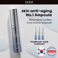 [DUEM] Return Shot LeBlue Core Active Ampoule 15ml*3ea Peptide, Amino Acids, 5GF Complex / Aging Car