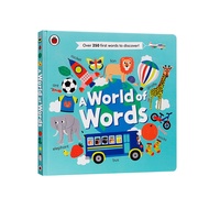 ต้นฉบับภาษาอังกฤษ A World Of Words The World Of Words Ladybird Publishing Tear-Proof Biteable Cardbo