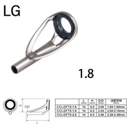 Japanese Fuji Top Guide Eye Lure Rod Guide Ring Accessories CCLGFT Fishing Rod Overline Ring Loose F