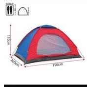 Tent for 2 person /Camping Berkhemah Single/ Double Layer [Ready Stock]