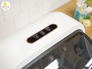 Máy úp bình sữa tiệt trùng sấy khô UVC Moaz Bebe cho bé MB044 Khay úp bình sữa có nắp đậy