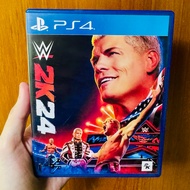 Cassette WWE 2k24 Ps4 Cd disc W2k24 Playstation Ps 4 ww2k24 2024 game games 2k wwe2k24 ori original 
