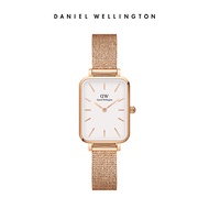 สินค้าใหม่แท้ จัดส่งรวดเร็ว "Daniel Wellington นาฬิกา นาฬิกาหญิง นาฬิกาสี่เหลี่ยมจัตุรัสขนาดเล็ก มรก