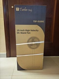 Turbo ItalyTSF-R10DC 10寸超強力風速DC 3D伸縮循環扇 白色 香港行貨