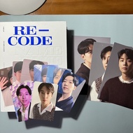 (booked) Cnblue album re-code standard ver. pc yonghwa jungshin+pc benefit ktown4u fullset unsealed