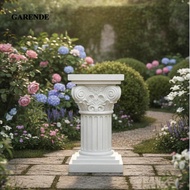 Garende Decorative Column Oxide Pedestal Classical Roman Fluted Pillar Stand for Wedding Aisle Decor
