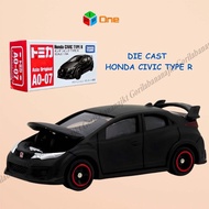 Tomica Asia Original AO-07 Honda Civic Type R FK2 (Black) Original Diecast Car
