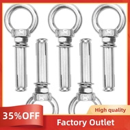 5Pcs M8 x 60mm Expansion Bolt Anchor Bolt 304 Stainless Steel Ring Lifting Anchor Eye Bolt Expansion