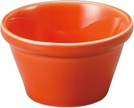 Koyo Pottery 13450099 Orbit Mandarin Orange, 2.4 inches (6 cm), Sauce Cup, Dishwasher Safe, Made in 