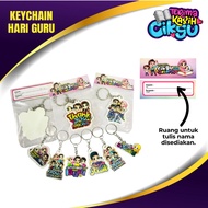 Keychain Hadiah Guru Gift Akhir tahun Perpisahan Guru