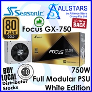 (ALLSTARS) Seasonic Focus GX-850 ATX3 850W White / GX-1000 ATX3 1000W White 80+Gold Power Supply / F