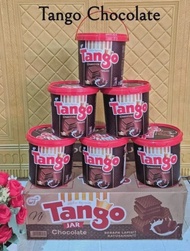 WAFER TANGO JAR WAFER 1 DUS ISI 6 EMBER-WAFER TANGO JAR KEMASAN EMBER 1 KARTON ISI 6/ TANGO COKLAT M