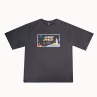 Usagyuuun 棉質 T 恤 海軍藍色 (胸前有口袋)