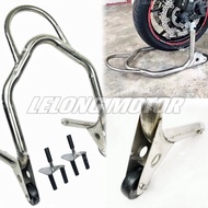 FRONT PADDOCK STAND STAINLESS STEEL FOR BOBBIN