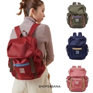 INK anello แท้100% SIENA flap backpack ( Water Repellency) Sabina กระเป๋าเป้สะพายหลัง ผ้ากันน้ำ เป้สะพายหลัง