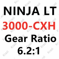 Original DAIWA NINJA LT Spinning Fishing Reel 4 Long Cast-Abs 1000 2000 2500 3000-C 4000-C 5000-C 60