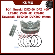 MOTORCYCLE PISTON for Suzuki DRZ400 DRZ 400 LTZ400 Z400 JE XC9400 Kawasaki KFX400 DVX400 94mm Bore