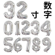 Set 5 Bóng số sinh nhật 0–9, kích thước 32 inch (~70cm) birthday balloon number balloon