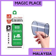 (HD) Tempered Glass For OPPO RENO 2/2F RENO 4 RENO 5 RENO 5F RENO 6 RENO 6Z CERAMICS HD CLEAR 9D FUL