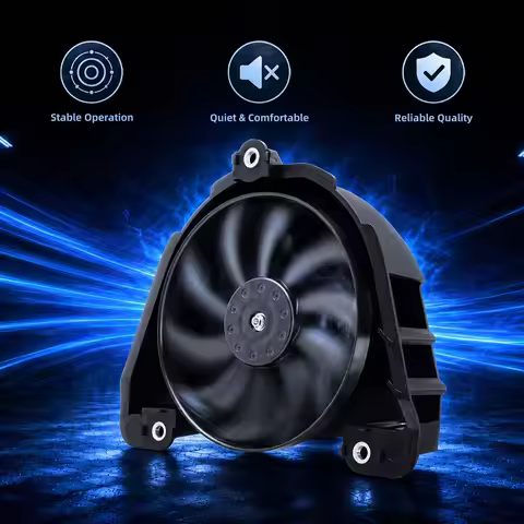 Radiator Fan Fit For Yamaha YZF R3 2015-2026 MT-03 MT-25 2016-2025 R25 2020-2024