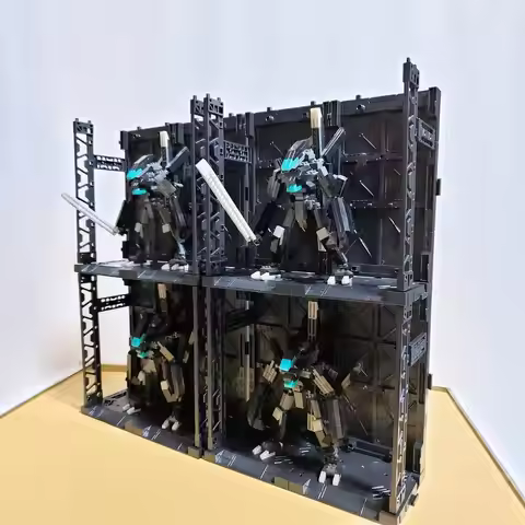In stock Gundam Gnaku HG/RG/1/144 display stand model storage rack decoration base Gundam model scen