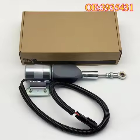 High quality New For 3935431 Fuel Shut Off Solenoid for Engine 4BT 5.9L,6BT 5.9L R130 R17