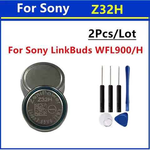 2PCS ZeniPower 0940 Z32H 3.85V Battery for Sony Sony LinkBuds WFL900/H Truly Wireless Earbud Headpho