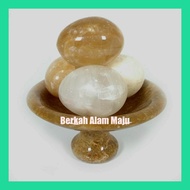 1 Set Telur Batu Marmer + Tatakan