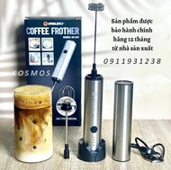 Máy tạo bọt Uniblend DC-201 đánh cà phê dùng pin - 2 đầu đánh bọt và đánh trứng