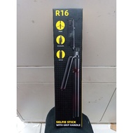 SELFIE STICK Tripod Tripod SELFIE STICK/ hp + Bluetooth REMOTE 170 CM High