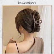 ⭐️⭐️ [Ready Stock] 11cm Hair Clip Korean Style Cross Grab Clip Back Head Hair Grab Elegant Hairpin G