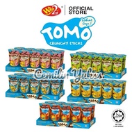 Win2 Tomo Crunchy Stick Double Choco Win2 Crunchy Stick Choco Strawberry Choco Vanilla Biscuit Colek