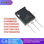 5 pcs 100% MOS Tube STW6N95K5 STW25NM60N STW9NK95Z STW34NM60N STW13NK100Z STW70N60DM2 TO-247 MOS Tub