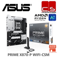 Asus PRIME X870-P WIFI-CSM AM5 ATX Gaming Motherboard + AMD Ryzen 9000 Series Processor Combo