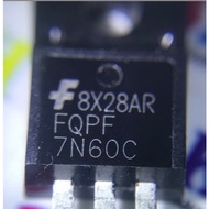 2 N-channel Mosfet ICs FQPF7N60C 7N60C 7A 600V TO-220F