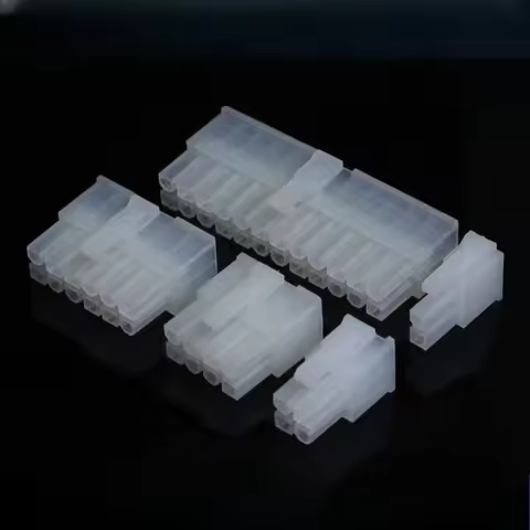 10pc 5557-P 4.2mm/0.165" Automotive Wiring Harness Dual Row Male Plug Housing Conn 2x1-2x12P for PC 