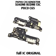 Xiaomi redmi 13C 13 C poco C65 original charger board pcb connector full ic charger board replacemen