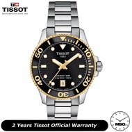 Tissot T-Sport T120.210.21.051.00 Quartz Seastar 1000 Stainless Steel Bracelet Women Watch (36MM)