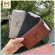Samsung A80 denim case with deer pattern