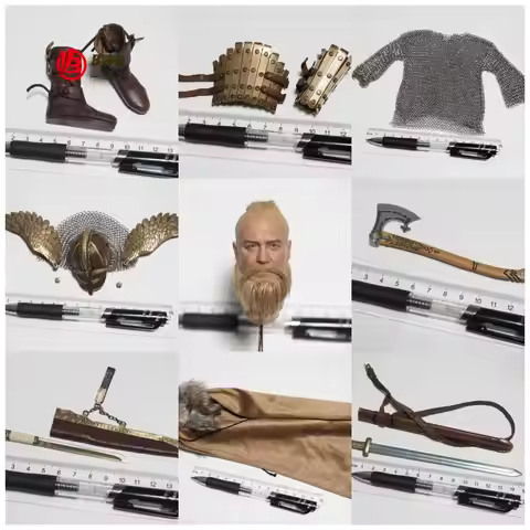 1/6 of the Action Figures model COOMODEL EL003 feudal lord Viking pirates new Spare parts