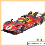 Kyosho BURAGO 1/18 Ferrari 499P Le Mans 2024 Winner No.50 Clear Case Finished Product 18-16312R