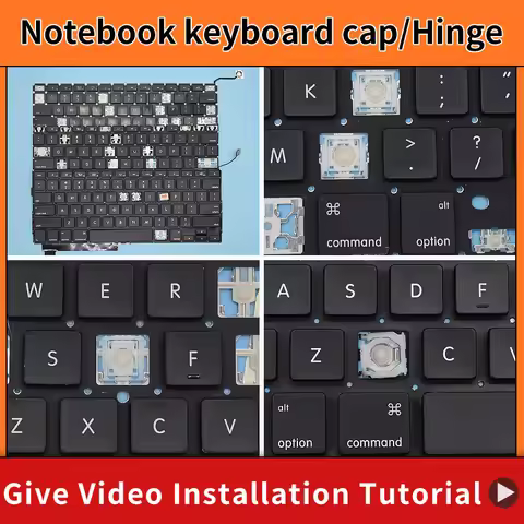 Replacement Keycap Key cap &Scissor Clip&Hinge For MacBook Air Pro A1370 A1465 A1369 A1466 A1502 A13