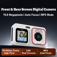 72 million HD Dual-Screen Digital Camera Students Can Selfie Entry-level Campus Portable Card Machin