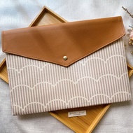 IPad Macbook 平板 電腦 保護套 收納袋 粉色波浪條紋款