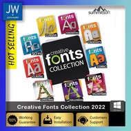 Summitsoft Creative Fonts Collection 2022 | Classic, Cursive, Creativity, Designer, Cool, and Handwr